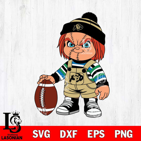 Colorado Buffaloes Chucky Horror 6 Svg Eps Dxf Png File, NCAA svg, Digital Download, Instant Download