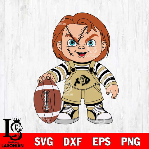 Colorado Buffaloes Chucky Horror 7 Svg Eps Dxf Png File, NCAA svg, Digital Download, Instant Download