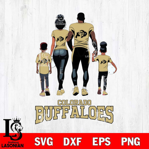 Colorado Buffaloes Family Love Rugby SVG DXF EPS PNG FILE,NCAA SVG, Father day Digital Download,Instant Download, Silhouette