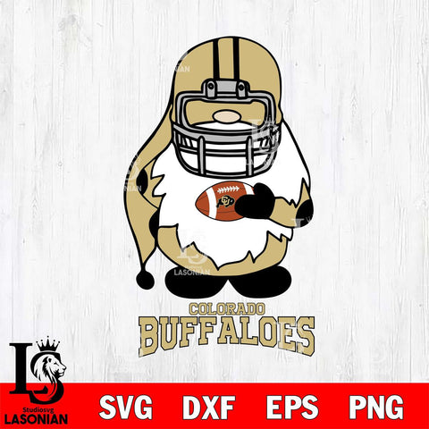 Colorado Buffaloes Gnomes Christmas Svg Eps Dxf Png File, Digital Download, Instant Download
