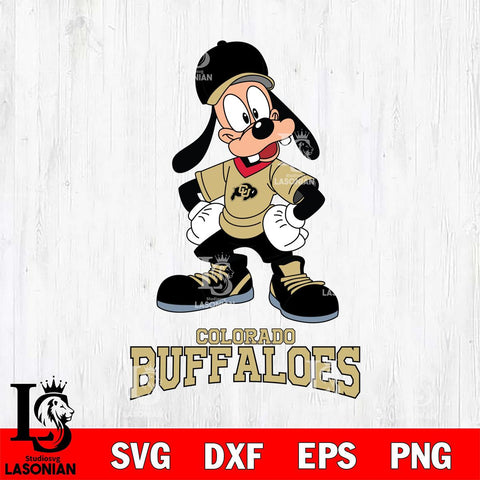 Colorado Buffaloes Goofy Sport SVG DXF EPS PNG FILE,NCAA svg ,Football Digital Download,Instant Download, Silhouette