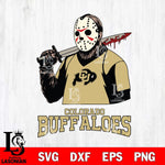 Colorado Buffaloes Jason Voorhees 11 Svg Eps Dxf Png File, Digital Download