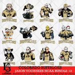 Colorado Buffaloes Jason Voorhees NCAA Bundle 12 SVG Svg Eps Dxf Png File, Digital Download