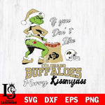 Colorado Buffaloes Merry kissmyass grinch Svg Eps Dxf Png File,NCAA Svg Files,Digital Download,Sublimation,Instant Download
