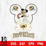 Colorado Buffaloes Mickey Heart Rugby Svg Eps Dxf Png File, Digital Download ,Instant Download, Cricut File