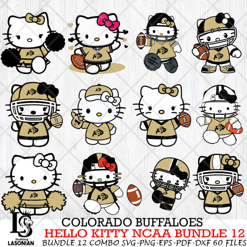 Colorado Buffaloes NCAA Bundle 12 Svg Eps Dxf Png File, NCAA svg, Digital Download, Instant Download