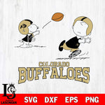 Colorado Buffaloes Peanuts play football SVG DXF EPS PNG FILE,Snoopy File Cut, NCAA Digital Download,Instant Download,Christmas Silhouette