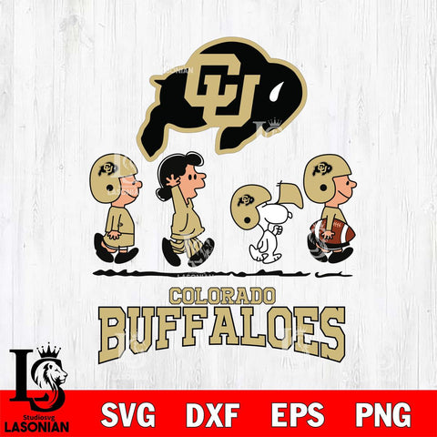 Colorado Buffaloes Snoopy Sport 12 Svg Eps Dxf Png File, Digital Download
