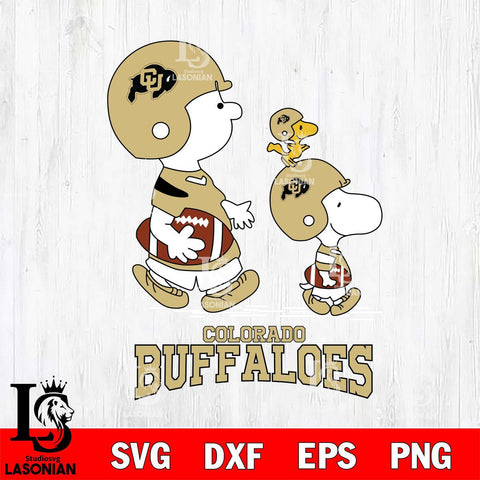 Colorado Buffaloes Snoopy Sport Svg Eps Dxf Png File, Digital Download