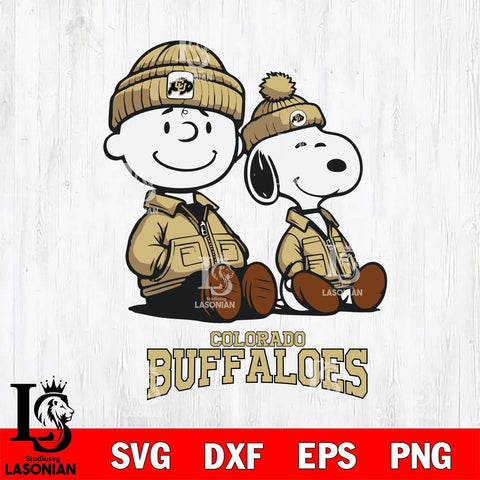 Colorado Buffaloes Snoopy Sport 6 Svg Eps Dxf Png File, Digital Download