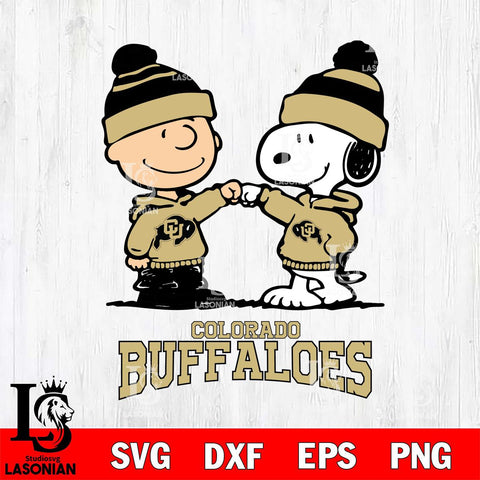 Colorado Buffaloes Snoopy Sport 9 Svg Eps Dxf Png File, Digital Download