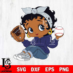 Colorado Rockies Betty Boop MLB Svg Eps Dxf Png File,MLB svg, Digital Download, Instant Download