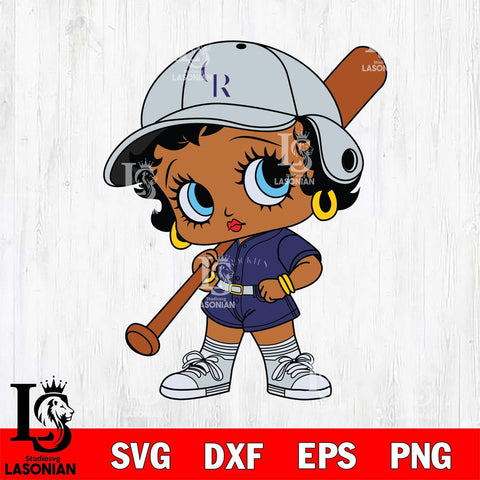 Colorado Rockies Betty Boop MLB 2 Svg Eps Dxf Png File,MLB svg, Digital Download, Instant Download