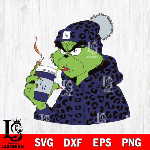 Colorado Rockies Boujee Grinch 8 Svg Eps Dxf Png File, Digital Download, Instant Download