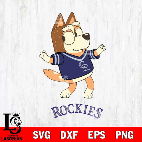 Colorado Rockies Chilli Dance Svg Eps Dxf Png File, Digital Download, Instant Download