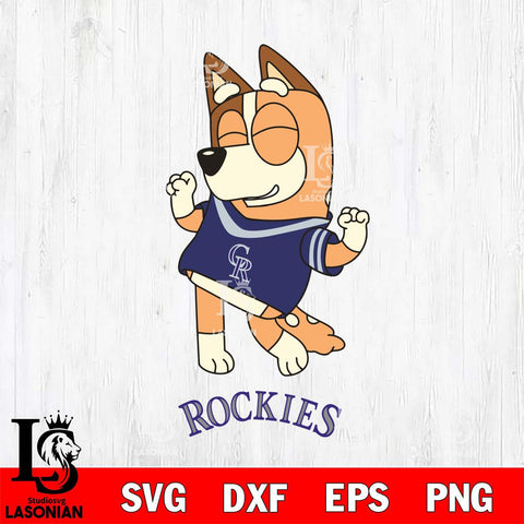 Colorado Rockies Chilli Dance Sport Svg Eps Dxf Png File, Digital Download, Instant Download