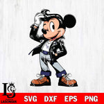 Colorado Rockies Handsome Mickey Mouse Svg Eps Dxf Png File, Digital Download, Instant Download
