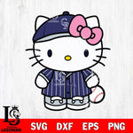 Colorado Rockies Hello Kitty Pink Bow Svg Eps Dxf Png File,MLB File Cut,Digital Download,Instant Download,Svg Files