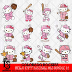 Colorado Rockies Hello Kitty Player Baseball MLB Bundle 12 SVG DXF EPS PNG FILE, MLB Bundle File Cut,Hello Kitty Digital Download,Instant Download, Silhouette