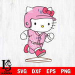 Colorado Rockies Hello Kitty slide base SVG DXF EPS PNG FILE, MLB File Cut,Hello Kitty Digital Download,Instant Download, Silhouette