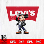 Colorado Rockies Levis Mickey Mouse Svg Eps Dxf Png File, Digital Download, Instant Download