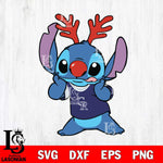Colorado Rockies Stitch Reindeer SVG DXF EPS PNG file, Cut file cricut, Instant Download