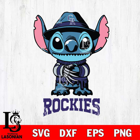 Colorado Rockies Stitich Freddy Krueger Svg Eps Dxf Png File, MLB svg, Digital Download, Instant Download