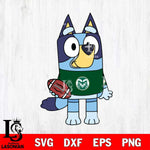 Colorado State Rams Bluey 2 Svg Eps Dxf Png File, Digital Download, Instant Download