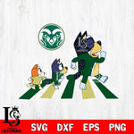 Colorado State Rams Bluey 6 Svg Eps Dxf Png File, Digital Download, Instant Download