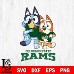 Colorado State Rams Bluey Chilli Dance Mode Svg Eps Dxf Png File, Digital Download, Instant Download