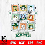 Colorado State Rams Bluey Halloween Sport Svg Eps Dxf Png File, Digital Download, Instant Download