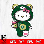 Colorado State Rams Cute Hello Kitty Svg Eps Dxf Png File, Digital Download, Instant Download