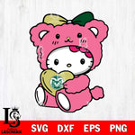 Colorado State Rams Cute Hello Kitty 3 Svg Eps Dxf Png File, Digital Download, Instant Download