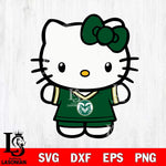 Colorado State Rams Cute Hello Kitty Football 6 Svg Eps Dxf Png File, NCAA svg, Digital Download, Instant Download