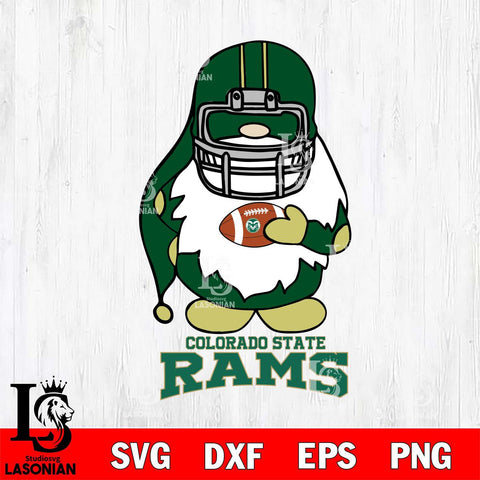 Colorado State Rams Gnomes Christmas Svg Eps Dxf Png File, Digital Download, Instant Download