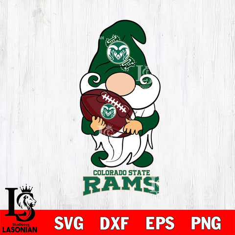 Colorado State Rams Gnomes Christmas football Svg Eps Dxf Png File, Digital Download, Instant Download