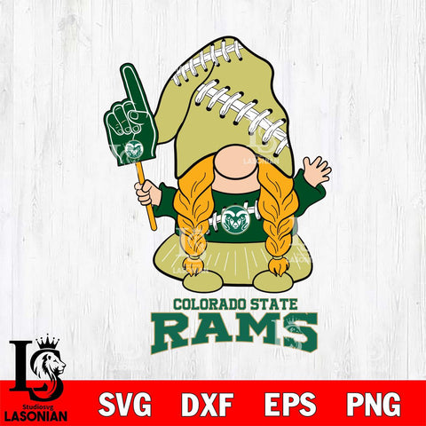 Colorado State Rams Gnomes Fan Svg Eps Dxf Png File, Digital Download, Instant Download