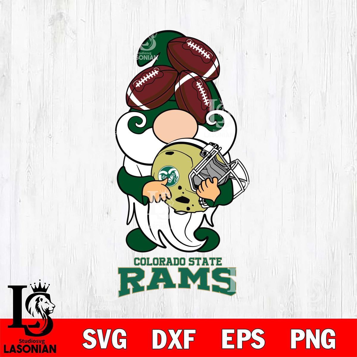 Colorado State Rams Gnomes Helmet – lasoniansvg