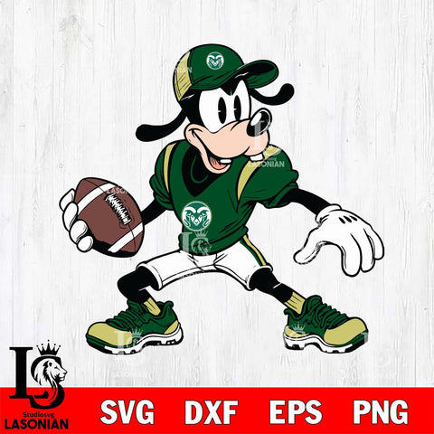 Colorado State Rams Goofy Svg Eps Dxf Png File, NCAA svg, Digital Download, Instant Download