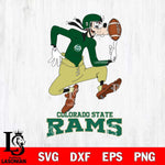 Colorado State Rams Goofy Circus Football SVG DXF EPS PNG FILE,NCAA svg ,Football Digital Download,Instant Download, Silhouette