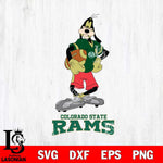Colorado State Rams Goofy Player SVG DXF EPS PNG FILE,NCAA svg ,Football Digital Download,Instant Download, Silhouette