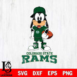 Colorado State Rams Goofy rugby SVG DXF EPS PNG FILE,NCAA svg ,Football Digital Download,Instant Download, Silhouette