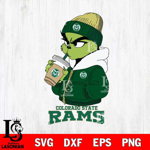Colorado State Rams Grinch Bougie Sport Svg Eps Dxf Png File, Digital Download, Instant Download
