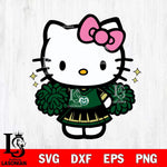 Colorado State Rams Hello Kitty Cheerleader Svg Eps Dxf Png File, Digital Download, Instant Download