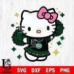 Colorado State Rams Hello Kitty Cheerleader 4 Svg Eps Dxf Png File, Digital Download, Instant Download