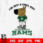 Colorado State Rams I'm Just A Chill Guy Football Svg Eps Dxf Png File,NCAA Svg Files,Chill Guy svg ,Digital Download ,Instant Download, Cricut File