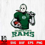 Colorado State Rams Jason Voorhees 9 Svg Eps Dxf Png File, Digital Download