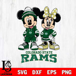 Colorado State Rams Mickey Minnie Rugby Hoodie Svg Eps Dxf Png File, NCAA svg , File Cut , Digital Download , Instant Download, Cut Svg Files