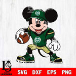 Colorado State Rams Mickey Mouse Svg Eps Dxf Png File, NCAA svg, Digital Download, Instant Download