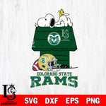 Colorado State Rams Snoopy Chill Football SVG DXF EPS PNG FILE,Snoopy File Cut, NCAA Digital Download,Instant Download,Christmas Silhouette